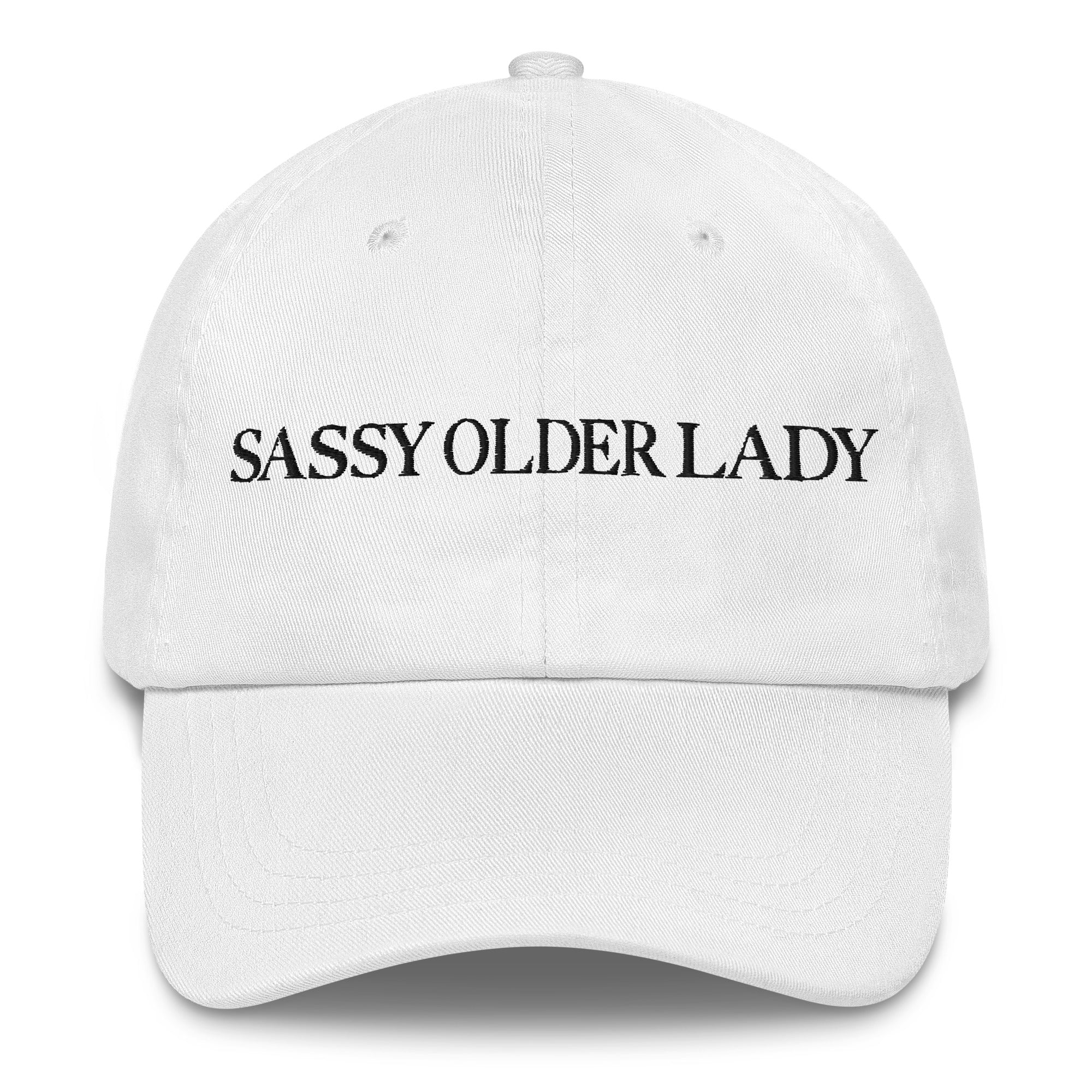 Sassy Older Lady - Canvas Hat