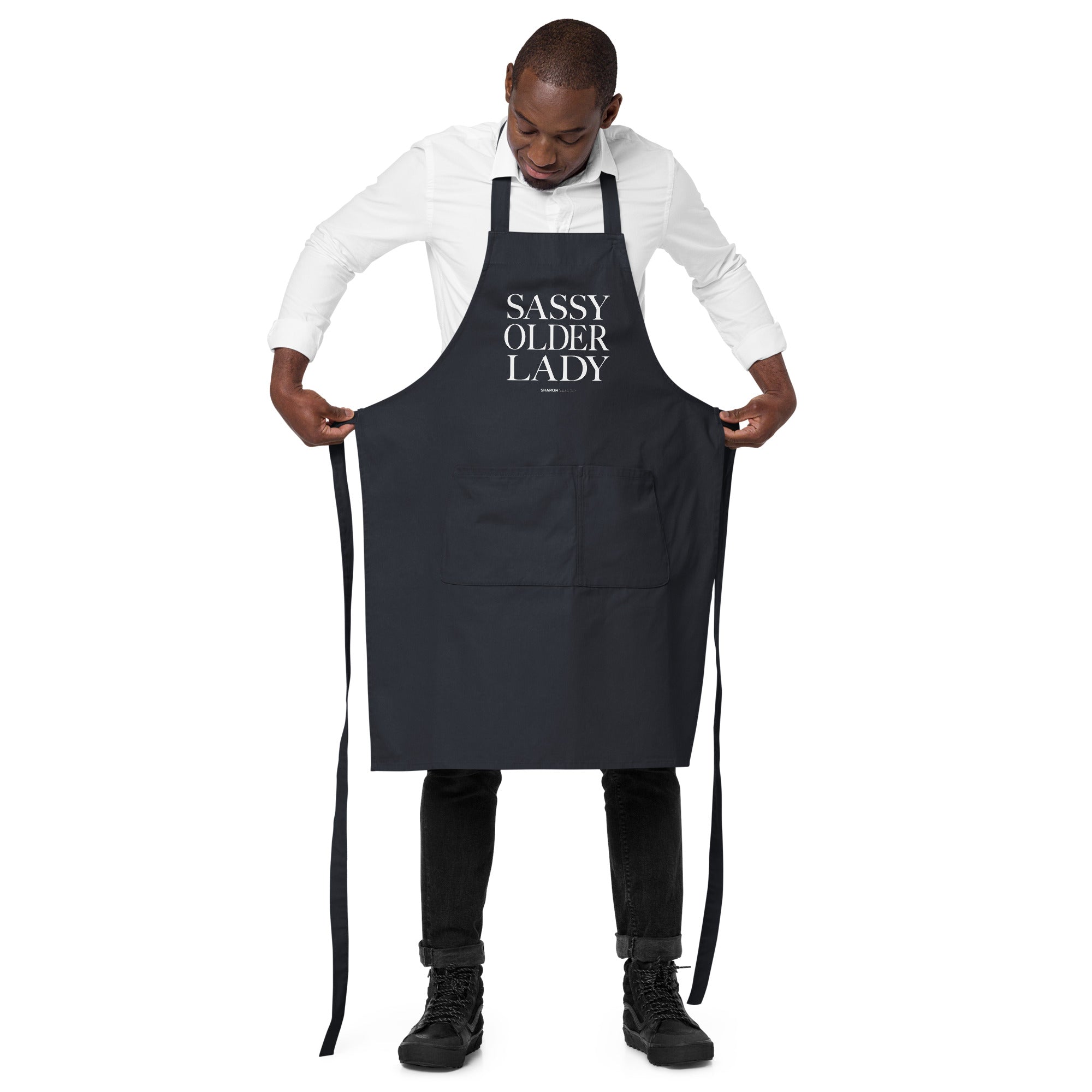 Sassy Older Lady - Apron