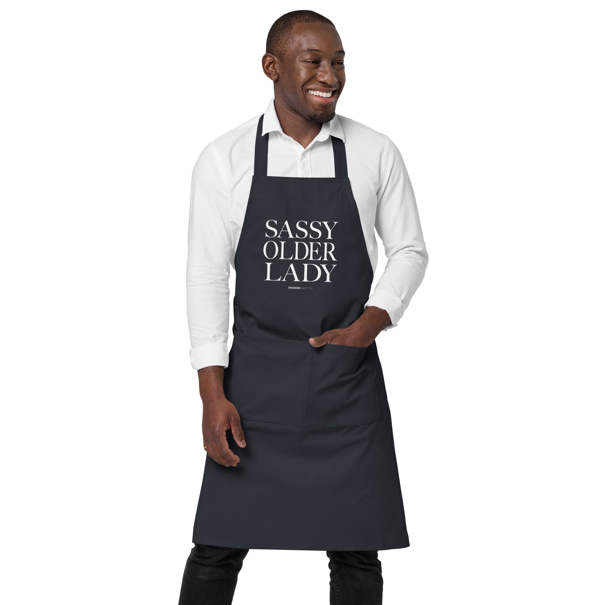 Sassy Older Lady - Apron