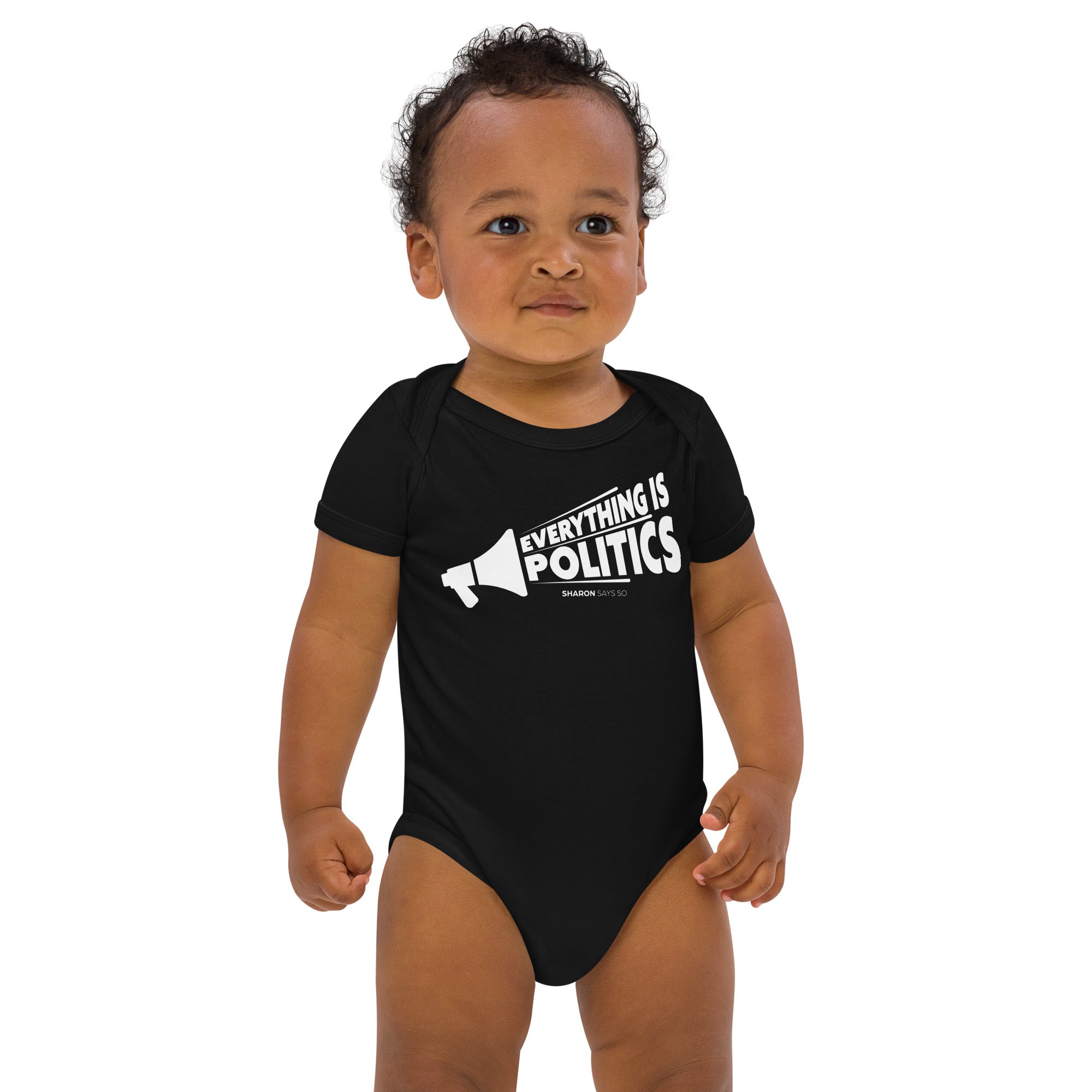 Everything is Politics - Organic Cotton Baby Onesie & Kids T-Shirt