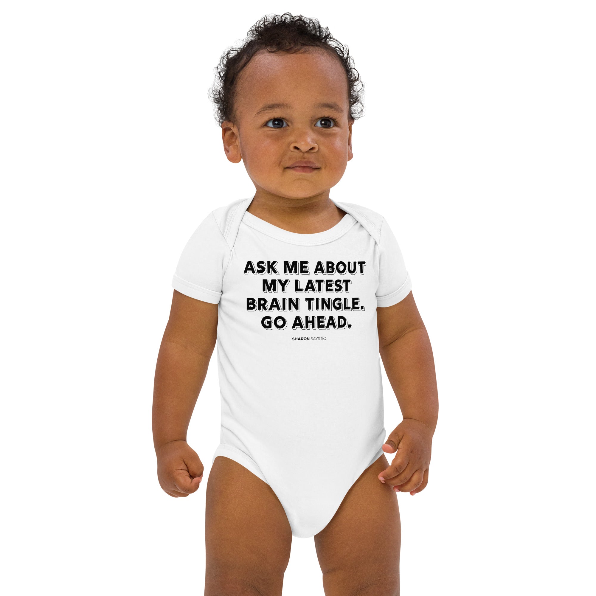 Brain Tingles - Organic Cotton Baby Onesie & Kids T-Shirt
