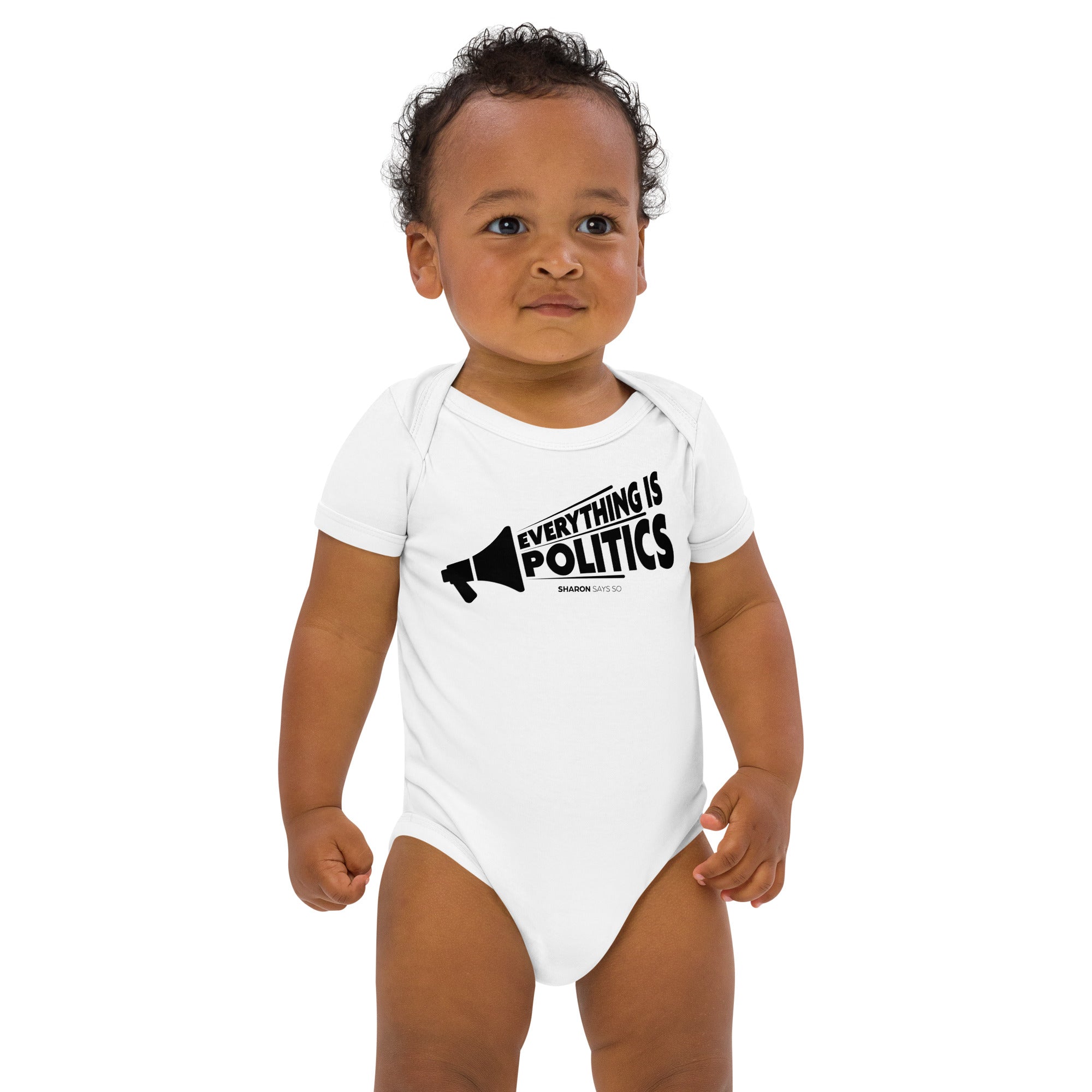 Everything is Politics - Organic Cotton Baby Onesie & Kids T-Shirt