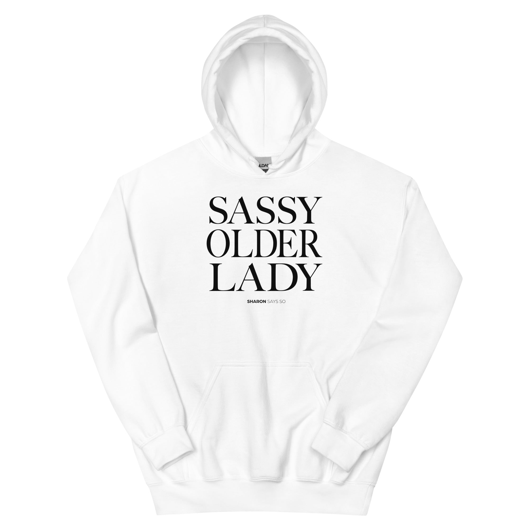 Sassy Older Lady - Unisex Hoodie