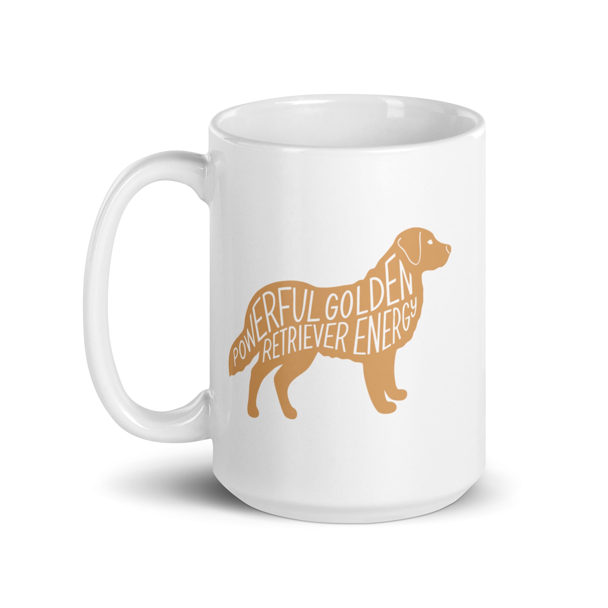Golden Retriever Energy - 15.oz Mug