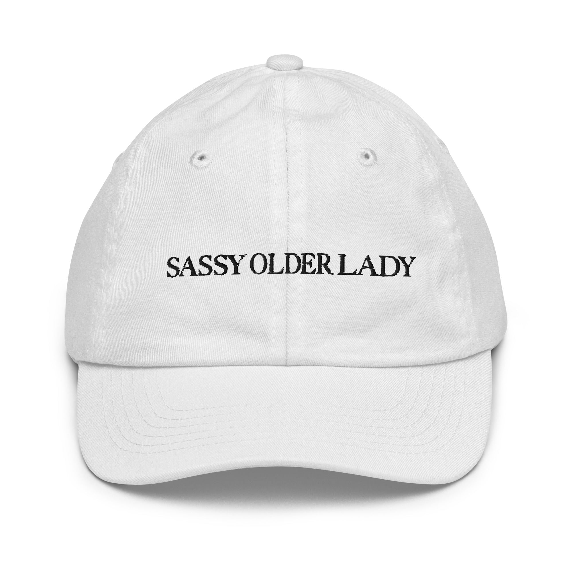 Sassy Older Lady - Youth Canvas Hat