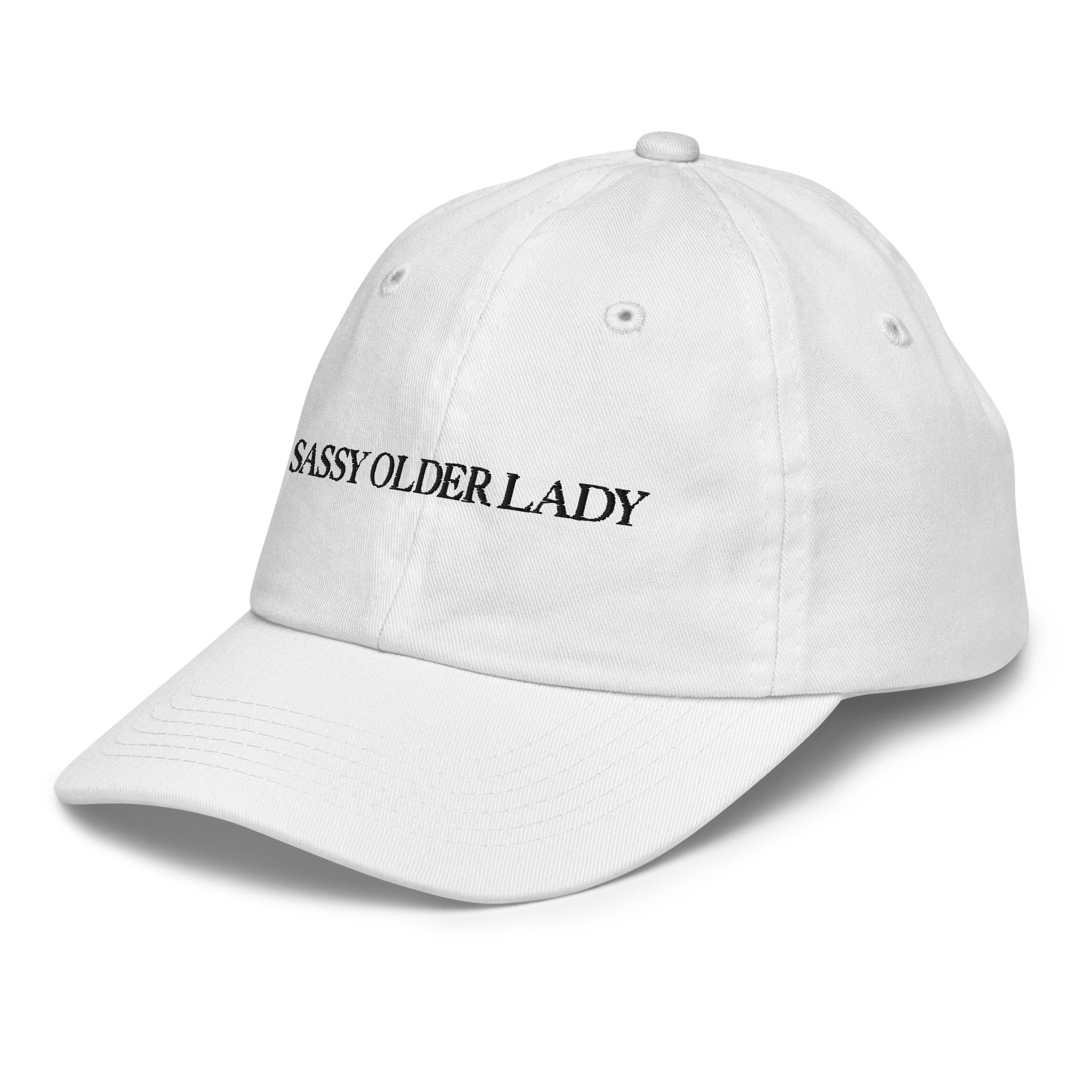 Sassy Older Lady - Youth Canvas Hat