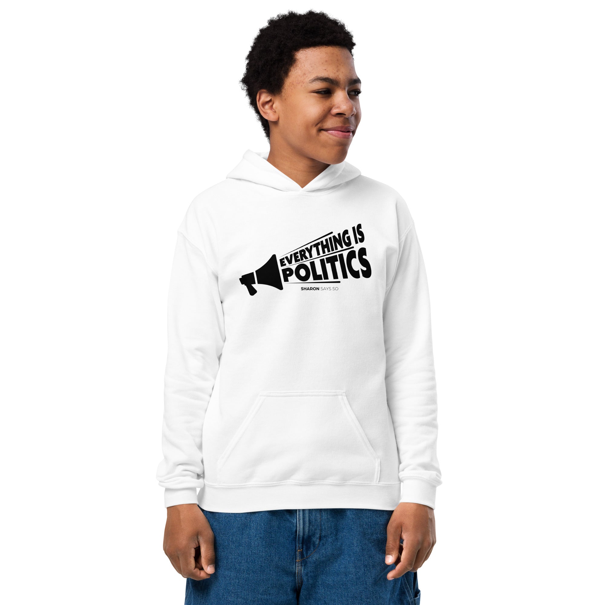 Everything is Politics - Youth Heavy Blend Hoodie